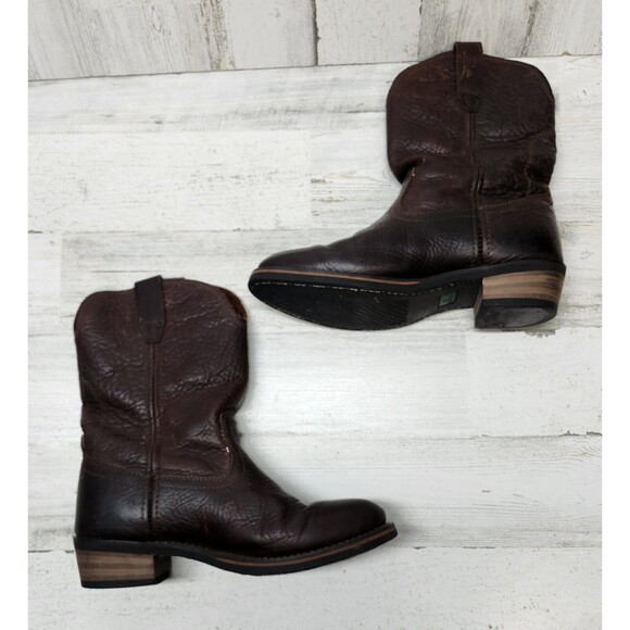 Adtec Cowboy Boots Men 8 Reddish Ranch Wellington-1552 Goodyear Oil Resistant main image 7